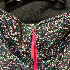 The North Face Zip Up Fleece Jacket Black Hot Pink Size Medium thumbnail 3