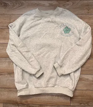 Sunkissed coconut crewneck sweatshirt Gray Size L thumbnail 1