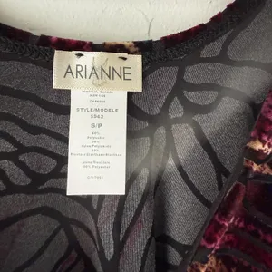 Arianne Tank Top Y2k Goth Small‎ Purple Black Velvet Buckle Whimsigoth Witchy thumbnail 4