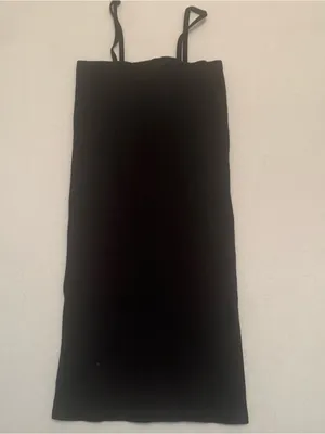 Zara Hook and Eye Min Dress Ladies Sz M-L Black Club Outfit thumbnail 5