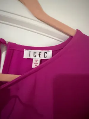 Pink Mini Dress Purple Size M thumbnail 3
