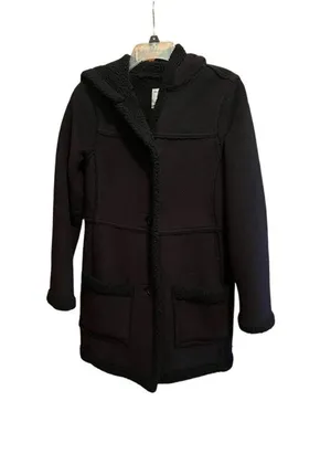 Old Navy Black Coat Women's Size Small thumbnail 1