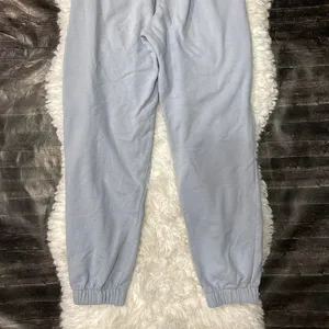Light Blue Jogger Brandy Melville Cuffed Rosa Soft Sweatpants Pockets Y2k Cozy thumbnail 8