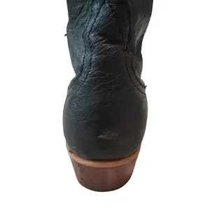 Los Altos Western Cowboy Boot Women US Size 8.5 M LEFT BOOT ONLY Ostrich thumbnail 5