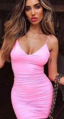 Tiger Mist Pink Dress thumbnail 1