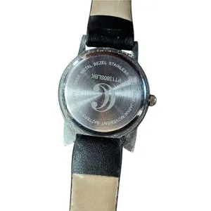 Charming Charlie‎ Wristwatch Cat Face with Geek Glasses Black Band Watch Womens thumbnail 2