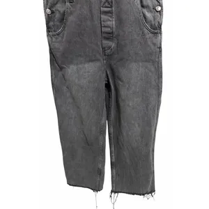 We The Free x Free People Baggy Boyfriend‎ Denim Overalls Women's Size 27 thumbnail 5