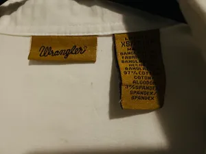 Women’s Wrangler White Long-Sleeve Western Button-Up Shirt thumbnail 3