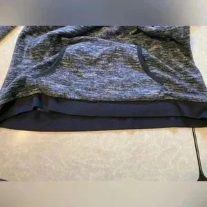 Nicole Miller New York‎ Womens Space Dye Marl Sweatshirt Grey Black Medium thumbnail 7