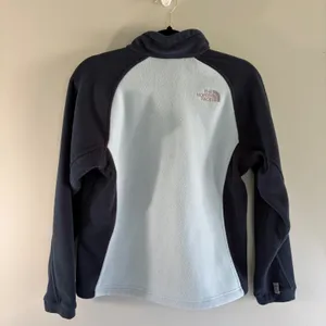 The North Face Womens Full Zip Fleece Jacket‎ Blue Navy Mock Neck Small thumbnail 14