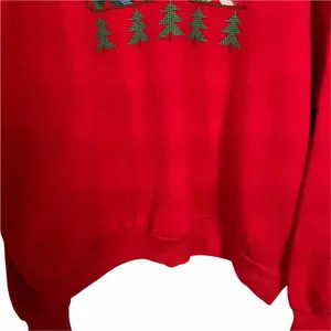 Hanes Activewear Sledding Made In USA Ugly Christmas Sweatshirt Size XL thumbnail 4