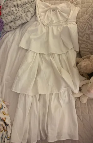 TCEC Long Dress white  thumbnail 1