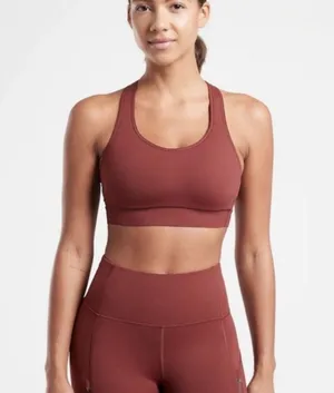 Athleta Hustle II Bra in Rust, Size 34B/C thumbnail 10