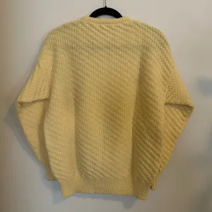 Vintage Colmar Yellow Knit Wool/Acrylic Long Sleeve Sweater thumbnail 2