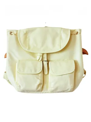 YEAR OF OURS Nylon Yellow Backpack NEW thumbnail 4