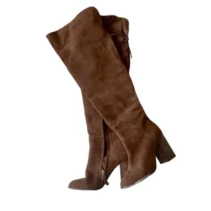 Steve Madden ~ Novela High Boots Brown ~ Suede thumbnail 4