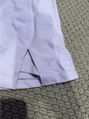 PINK Victoria's Secret lilac cotton tennis skirt with built in shorts thumbnail 2