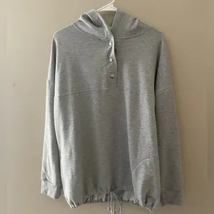 Basic gray hooded sweater Size XL thumbnail 2