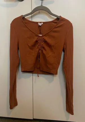 Garage Burnt Orange Long Sleeve Top thumbnail 1