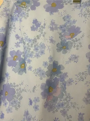 American girl vintage children’s kids Floral Ruffle Midi Skirt Light Blue 7 thumbnail 2