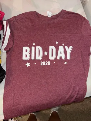 Red Bid Day Shirt thumbnail 1