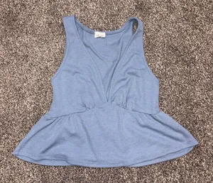 LE LIS BOUTIQUE tank top blue size Medium thumbnail 1