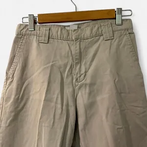 Calvin Klein Jeans Cream Khaki High Rise Straight Leg Pants Size 2 90s thumbnail 6