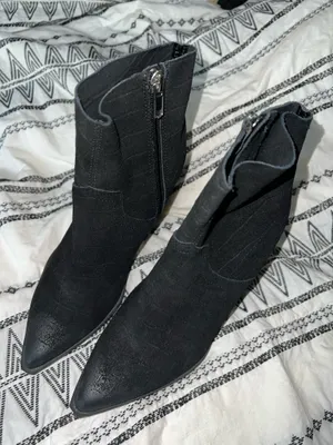 Steve Madden Black Heeled Boots thumbnail 3