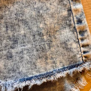 Y2K, 90’s, Blue Wave, Calvin Klein Distressed Acid Wash Pencil Skirt Mini thumbnail 4