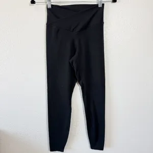 Old‎ Navy Active Extra High Rise Leggings PowerChill Black XS thumbnail 5
