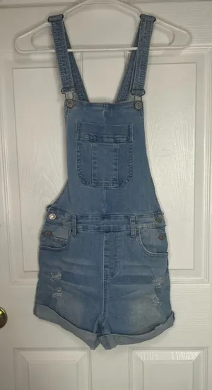 Blue Jean short overall thumbnail 1