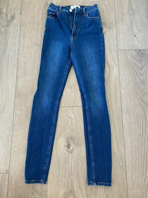 Reformation Dark Blue Jeans thumbnail 2