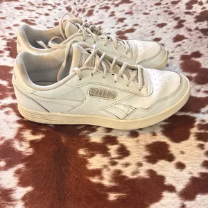 Vintage Reebok Club‎ MEMT white sneakers size 7.5 Women's thumbnail 3