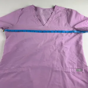 Figs Casma T Scrub Top Lavender Purple S thumbnail 2