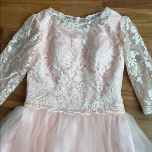 Pink tulle formal Size 14 thumbnail 2