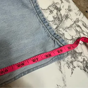 Levi’s low pro straight jeans light wash distressed Sz 32‎ thumbnail 8