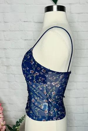 Boutique Mesh Floral Cami thumbnail 4
