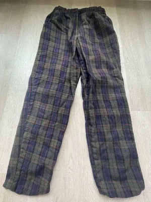 Vintage Wool Plaid Pants Size 25 thumbnail 1