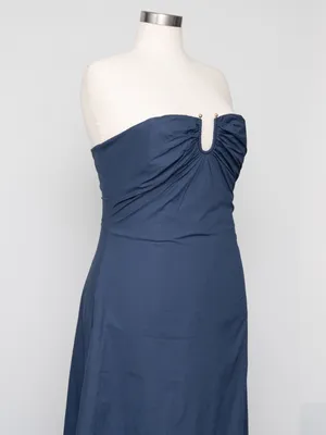 Bardot - Lora‎ Strapless Cotton Poplin Maxi Dress thumbnail 8