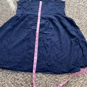 5/$30 🎈 Rue21 women’s small navy blue anchor‎ dress thumbnail 6