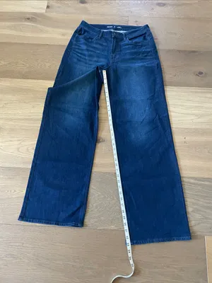 Old Navy High-Waisted Wow Wide-Leg Jeans Size 12 Tall thumbnail 12