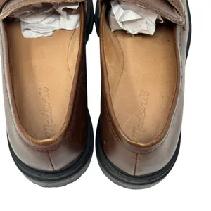 Madewell The Bradley Women's Chunky Brown Lugsole Loafer Size 8.5 thumbnail 10