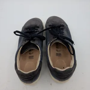 Birkenstock Bend Low Navy Blue Suede Textile Sneakers Womens 38 L7 M5 thumbnail 6