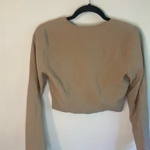 Lelis collection cropped blazer Tan thumbnail 6
