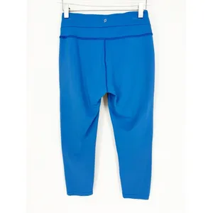 Peloton Move High Waist‎ Capri Leggings Women's M Blue Activewear thumbnail 3