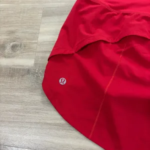 Lululemon Speed Up Short Long 4" Dark Red Women Size 10 thumbnail 5