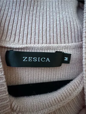 Zesica Relaxed Pink Mock Neck Sweater - Women's Cowl & Turtleneck thumbnail 2