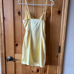 Yellow Slip Dress Size small NWOT thumbnail 8