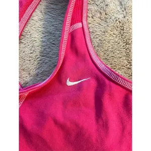 Nike Women's Pink Racerback Tank Top Standard Size M Sleeveless Activewear thumbnail 4