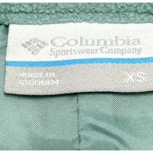 Columbia Mix It Around Vest Womens XS Teal Mint Green Quilted Fleece Omni-Shield thumbnail 13